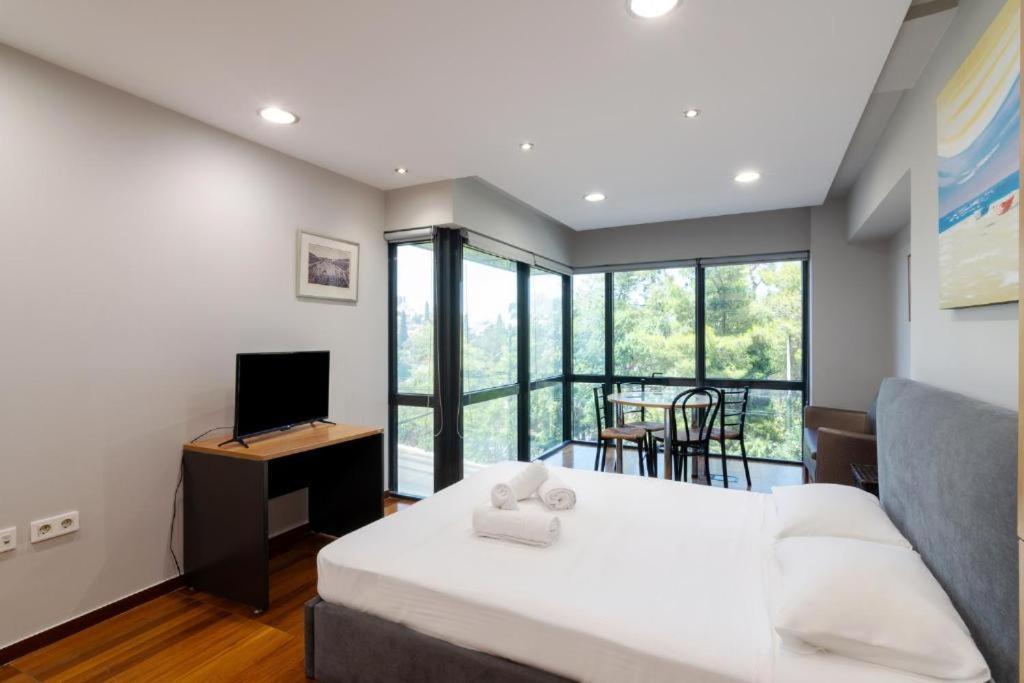 Arditou Akropolis Apartments-Suites アテネ エクステリア 写真